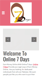 Mobile Screenshot of online7days.com